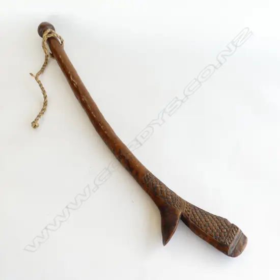 An old Fijian Sali war club,